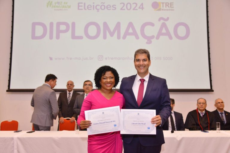 Eduardo Braide é diplomado prefeito reeleito de São Luís