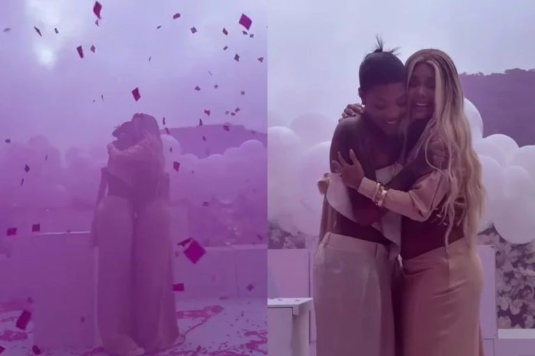 Ludmilla e Brunna Gonçalves revelam que estão à espera de uma menina em chá espetacular no Rio de Janeiro