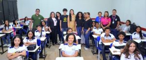 Secretária de Educação do Maranhão, Jandira Dias, visita Balsas para acompanhar início do ano letivo de 2025