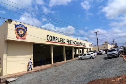 Detentos tentam fugir com corda improvisada no Complexo Penitenciário de Pedrinhas, em São Luís