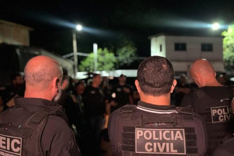 POLÍCIA CIVIL DESARTICULA GRUPO LIGADO AO TRÁFICO EM HUMBERTO DE CAMPOS COM OITO CAPTURADOS