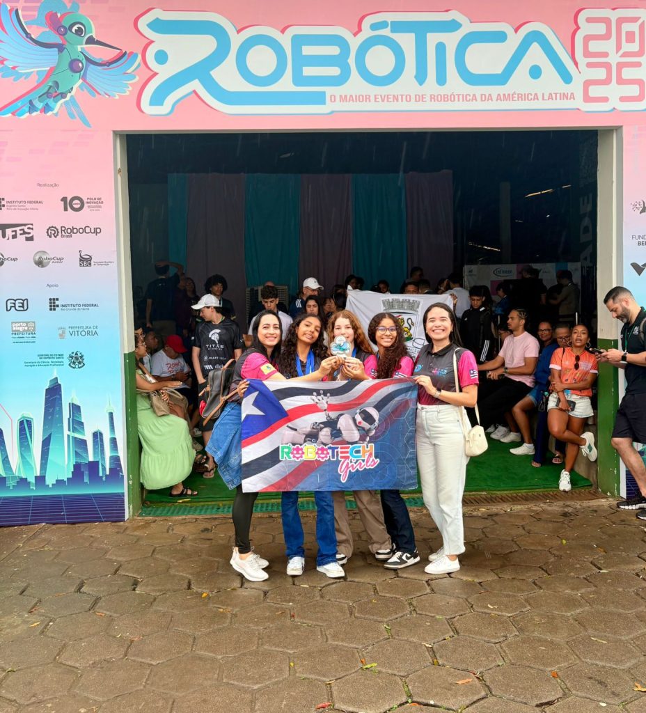 Equipe Robotech Girls da Prefeitura de São Luís é campeã nacional na Olimpíada Brasileira de Robótica 2025