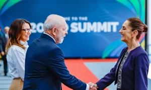 Presidenta do México pede a Lula apoio para produção de etanol