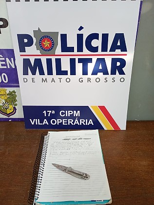 Aluno esfaqueia colega de 13 anos em escola de Rondonópolis e deixa carta de despedida