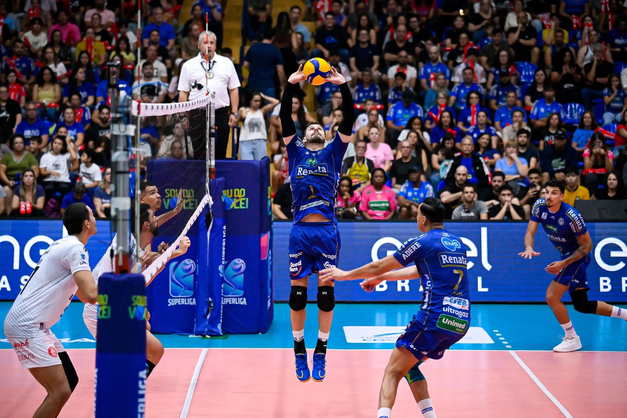 Superliga Masculina terá jogo em São Luís com ingresso solidário e atletas da Seleção Brasileira