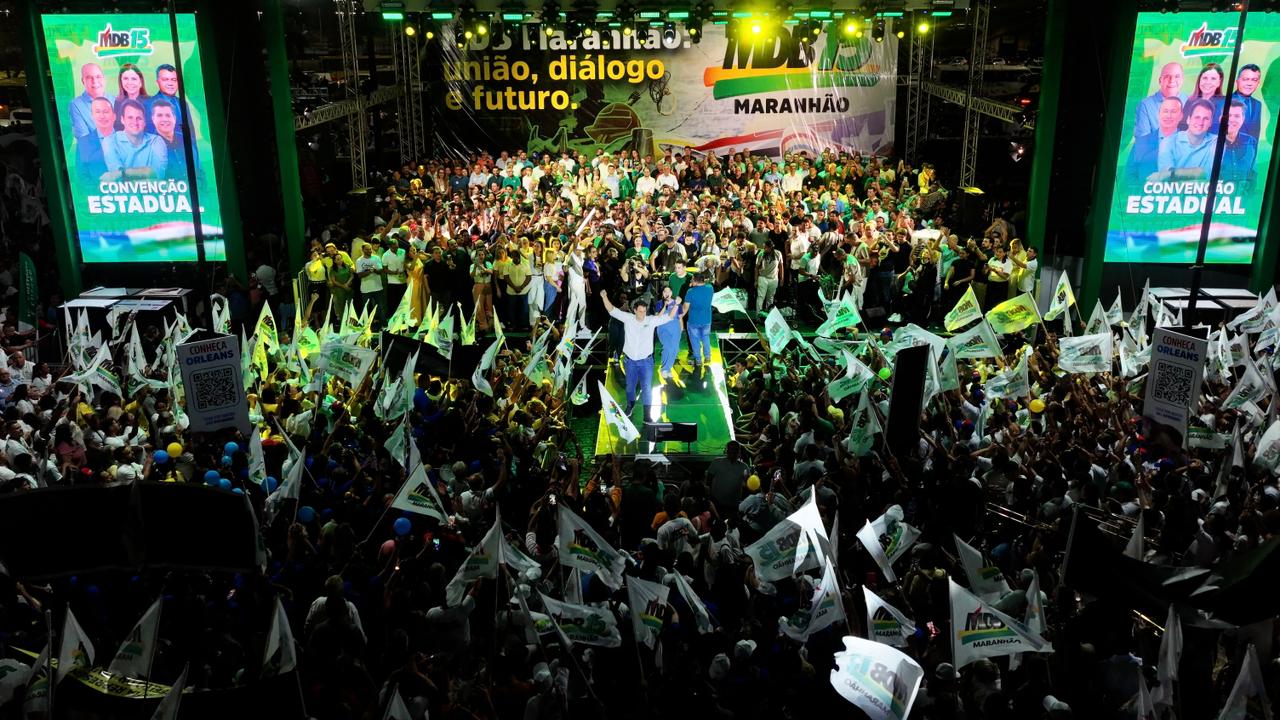 Orleans Brandão é eleito presidente estadual do MDB em convenção com 132 prefeitos