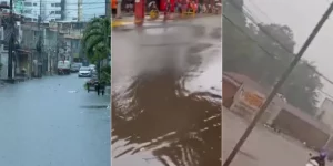Chuva provoca alagamentos e traz dificuldades em bairros da Grande São Luís