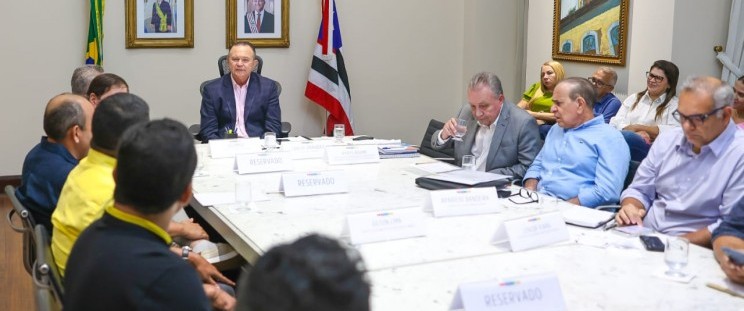 Agenda municipalista avança com nova rodada de reuniões entre Governo do Maranhão e prefeitos no Palácio dos Leões, em São Luís